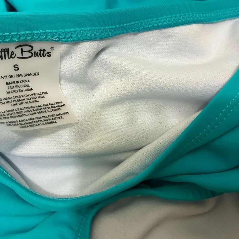 Ruffle Butts Vibrant Blue Swimsuit